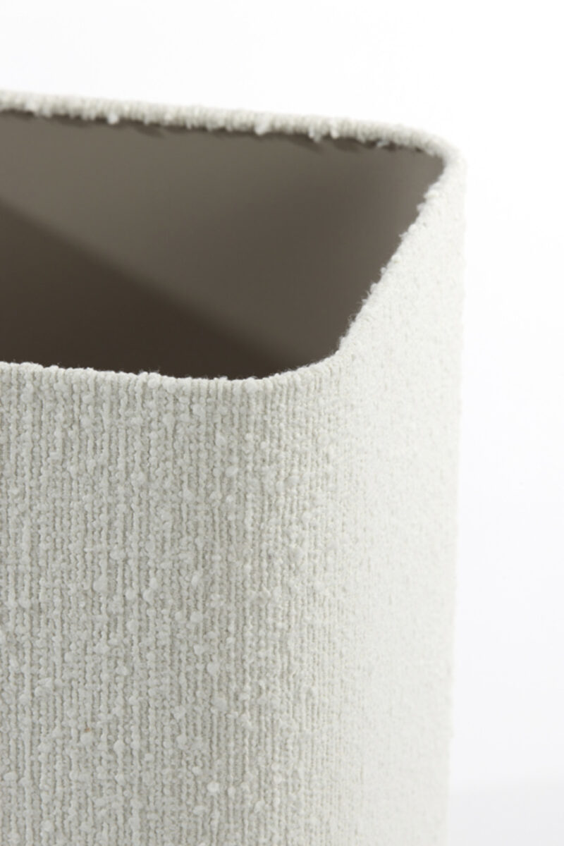 Pantalla de lámpara rectangular beige Light & Living Bolero - H. 35 cm - Imagen 5