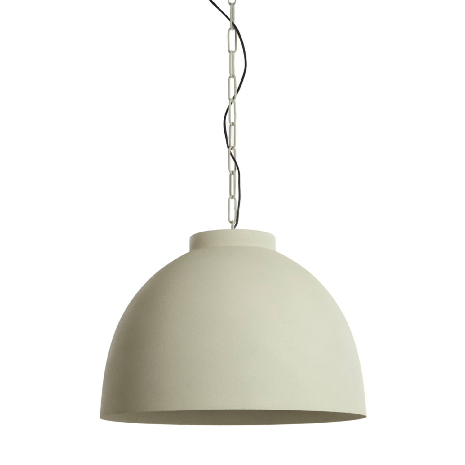 Lámpara metálica crema de estilo moderno Light & Living Kylie - Ø 60 cm