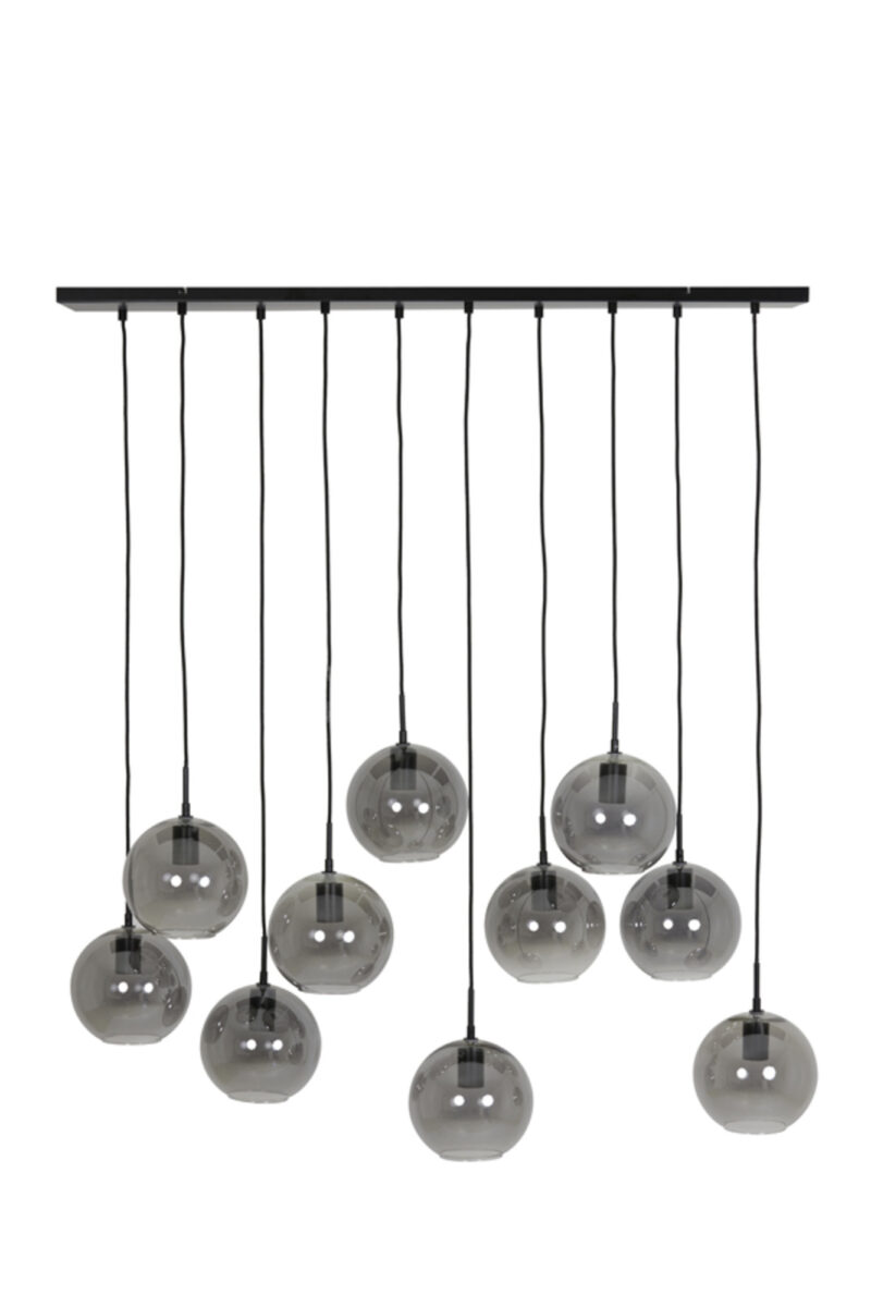 Lámpara colgante de vidrio geométrica alargada Light & Living Subar – An. 124 cm - Imagen 2