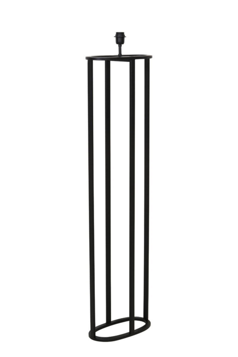Lámpara de pie negra de metal Light & Living Mylo – H. 145 cm - Imagen 3