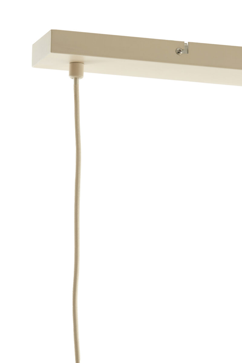 Conjunto de lámparas colgantes de hilo beige Light & Living Itela – An. 80 cm - Imagen 4