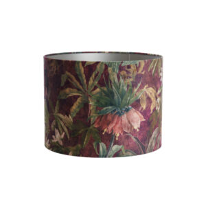 pantalla de lámpara estampado de flores tropicales Light & Living Passion - Ø 40 cm