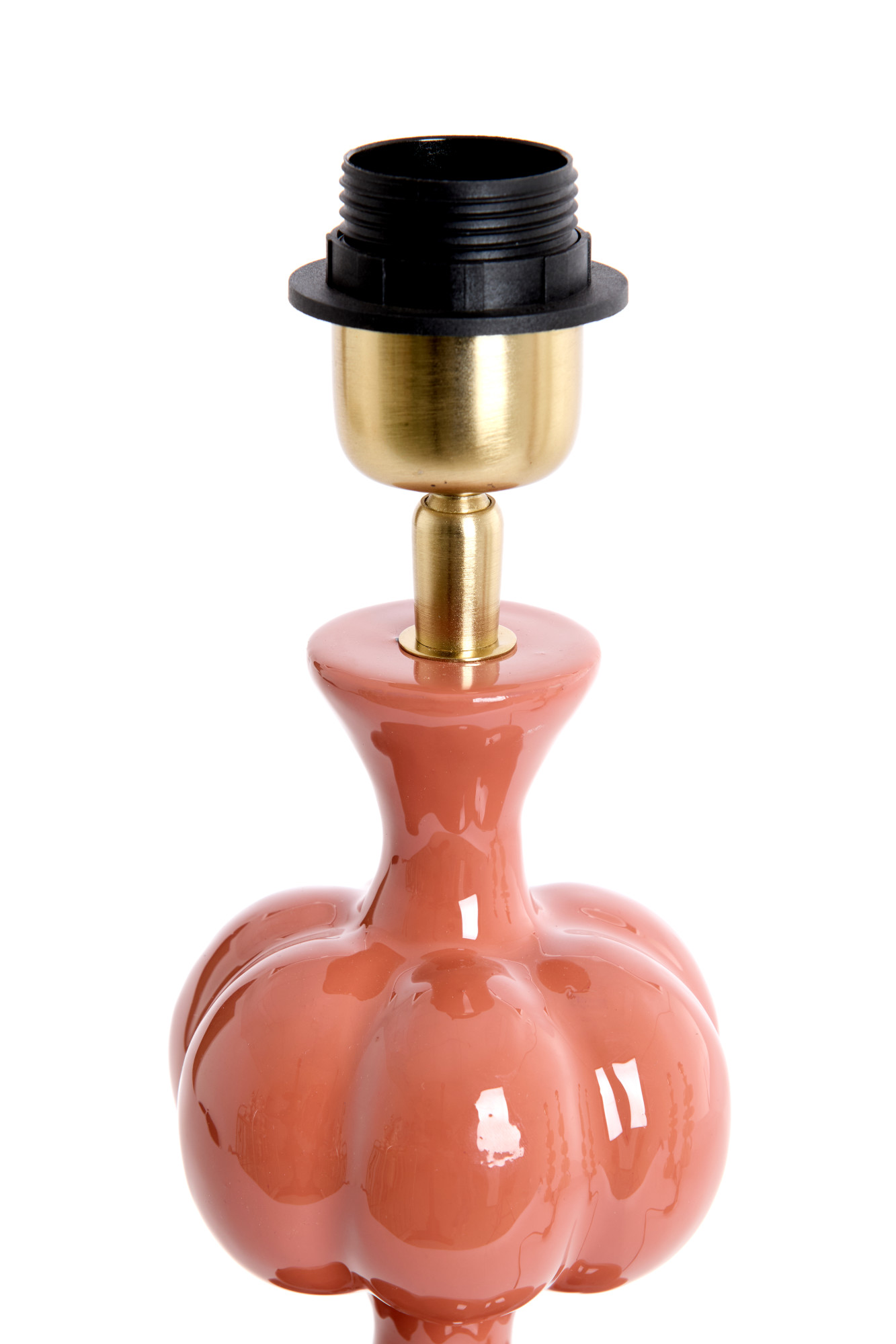 Lámpara de mesa pequeña rosa brillante Light & Living Caldas - Imagen 3