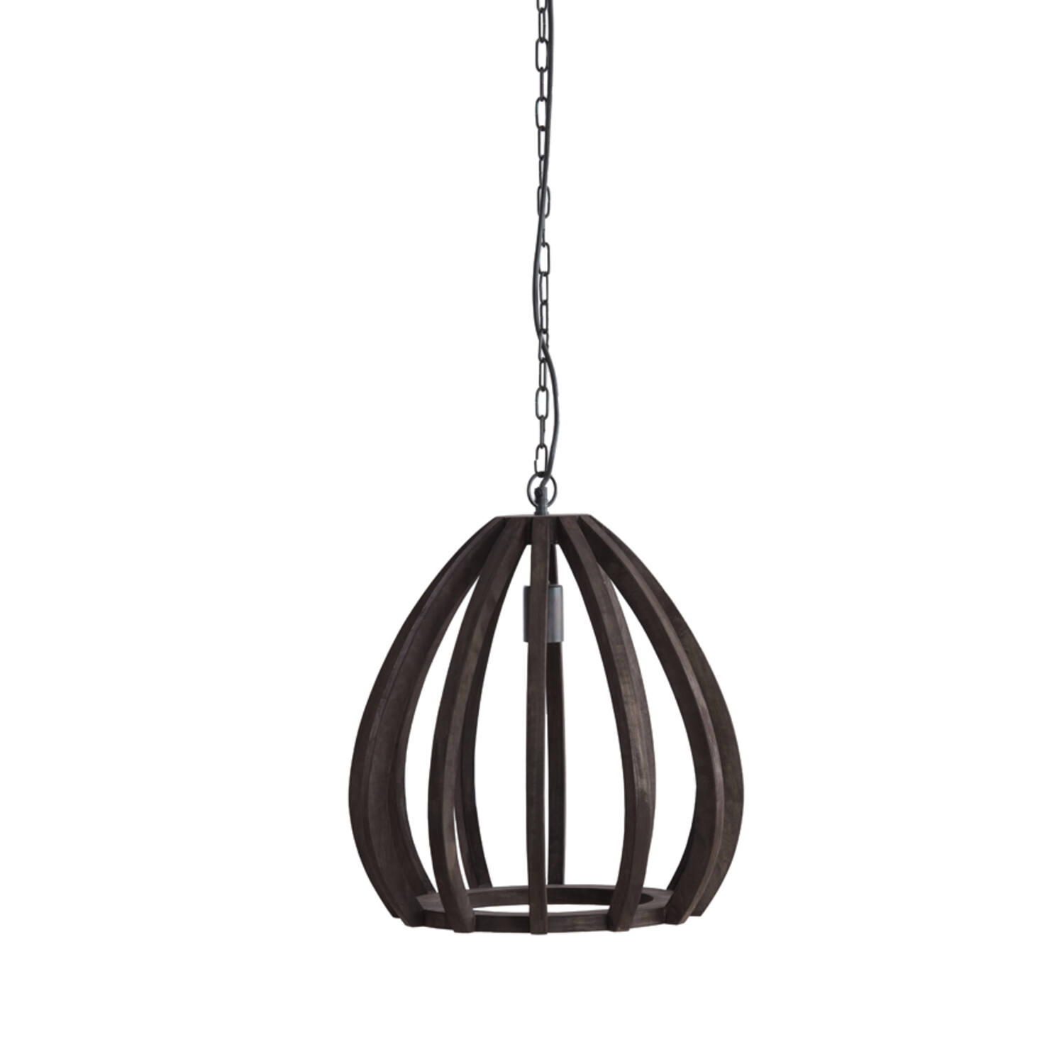 Lámpara colgante de madera de diseño Light & Living Barsia - Ø 40 cm