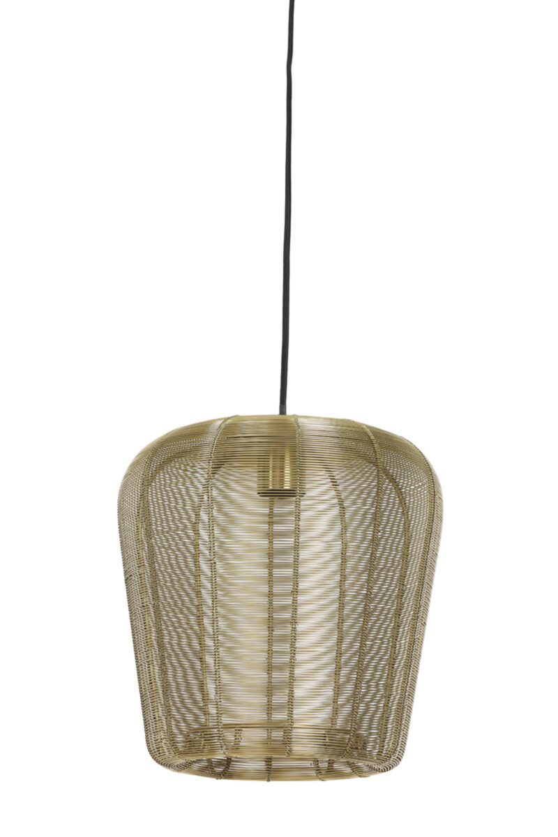 Lámpara metálica dorada para interiores Light & Living Adeta - Ø 28 cm - Imagen 2