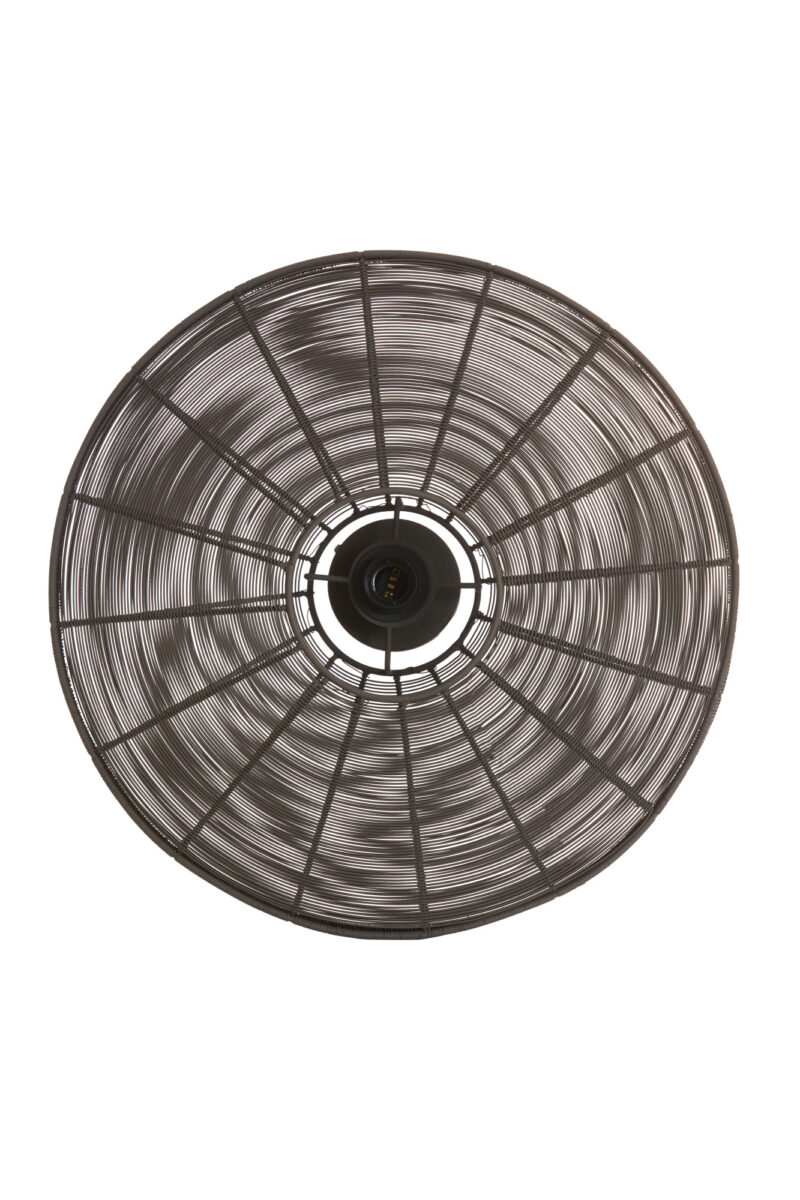 Lámpara de techo ovalada negra de estilo moderno Light & Living Bahala – An. 51 cm - Imagen 3