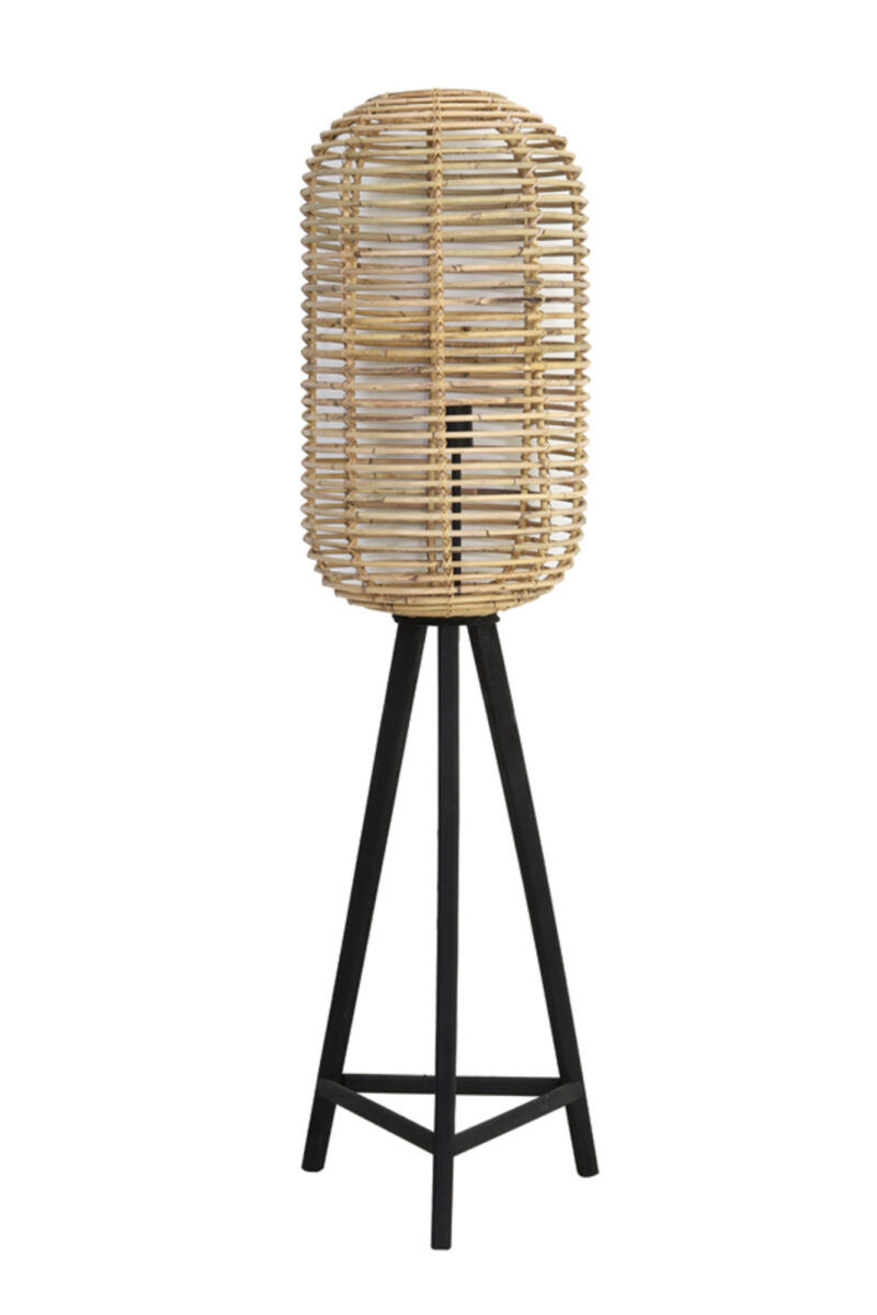 Lámpara de pie de ratán Light & Living Tabana – H. 140 cm - Imagen 2