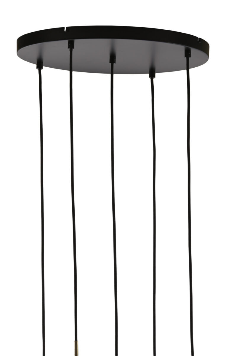 Lámpara colgante con múltiples pantallas de vidrio Light & Living Lukaro – An. 45 cm - Imagen 8