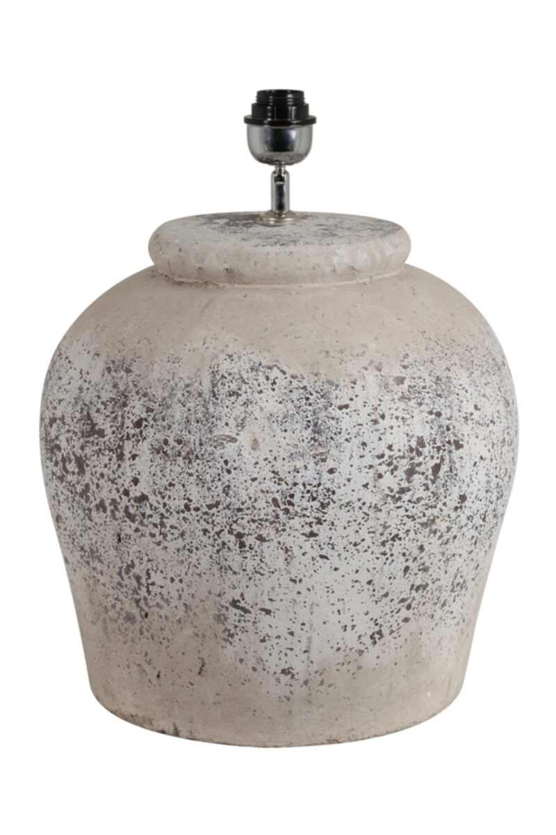 Base de lámpara con aspecto de piedra diseño rústico Light & Living Etna - H. 50 cm - Imagen 2