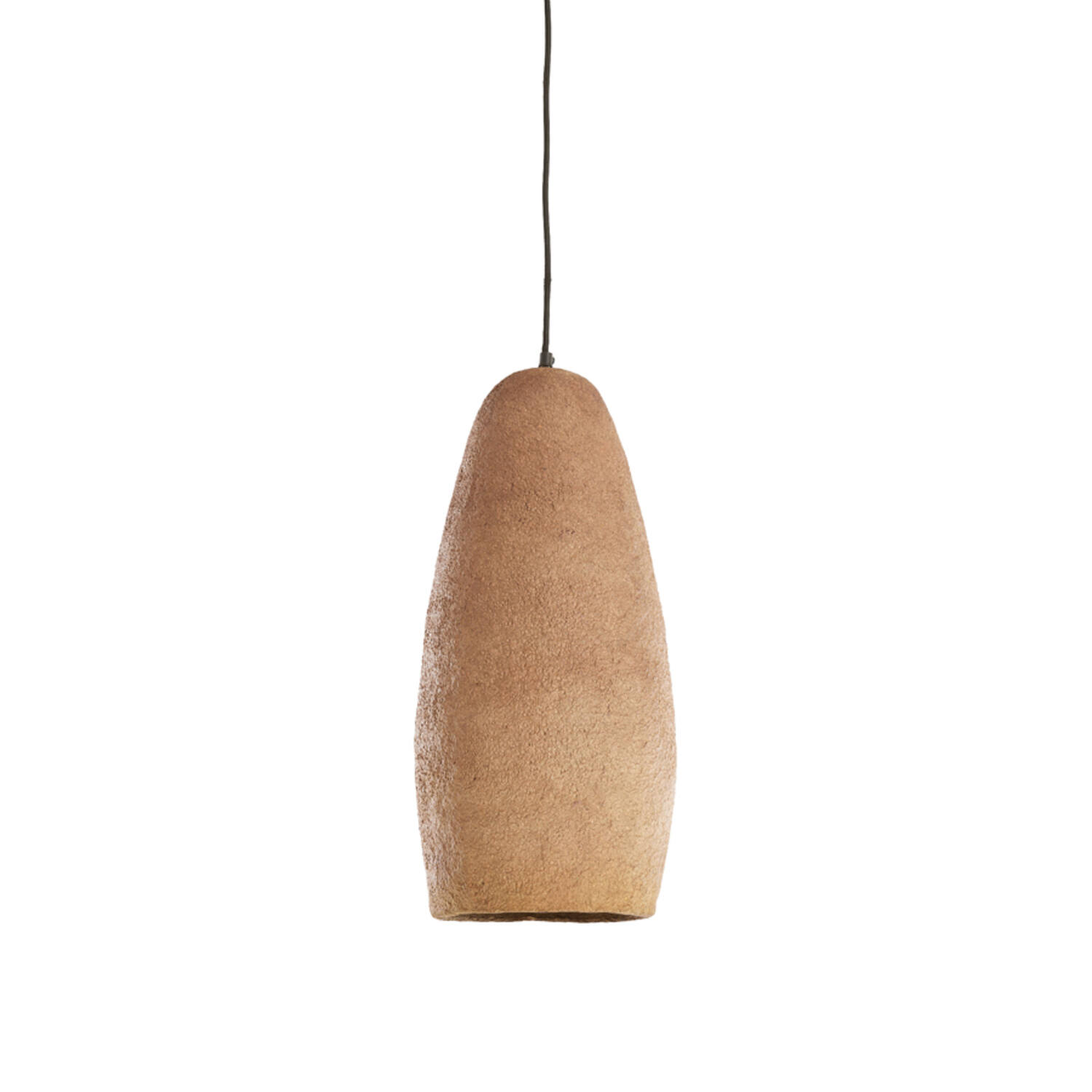 Lámpara colgante rústica en tono marrón Light & Living Divala - Ø 26 cm