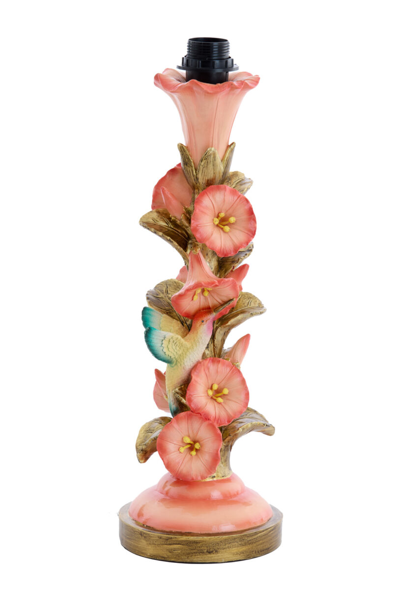 Lámpara de mesa con colibrí Light & Living Berisso - H. 45,5 cm - Imagen 2