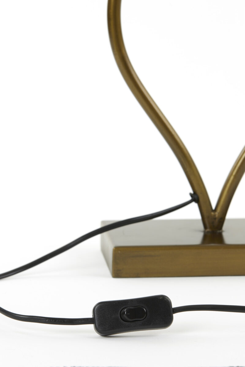 Base de lámpara moderna ovalada Light & Living Okno - H. 47 cm - Imagen 7