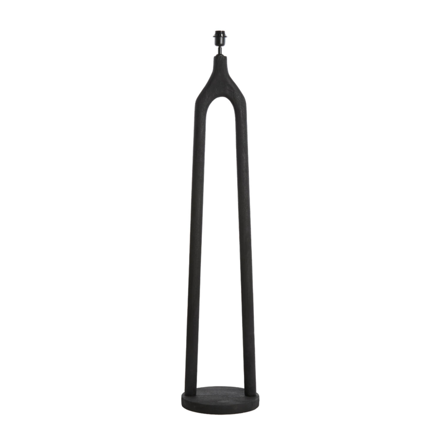 Base de lámpara negra diseño moderno Light & Living Xitta - H. 135 cm