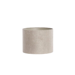 Pantalla de lámpara beige en forma de cilindro Light & Living Brandy - Ø 30 cm