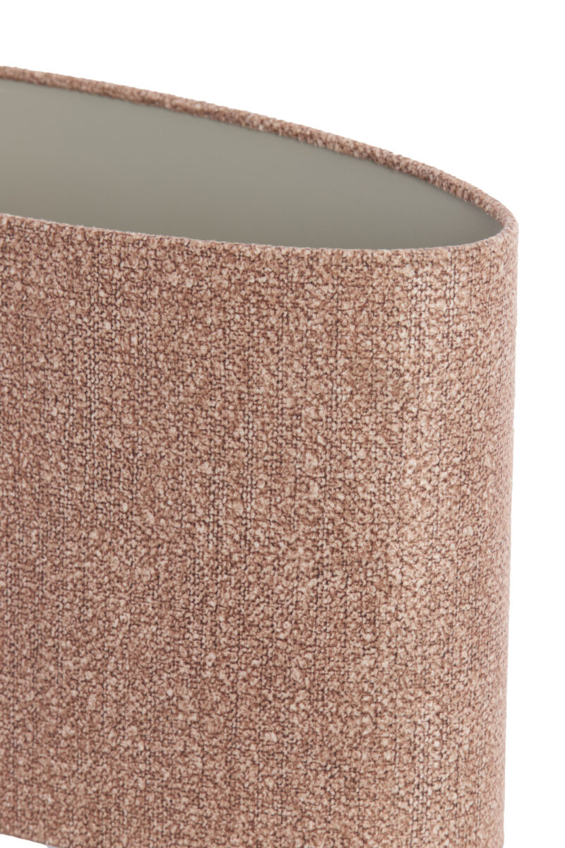 Pantalla de lámpara de bronce en forma de cilindro Light & Living Brandy - H. 25 cm - Imagen 5