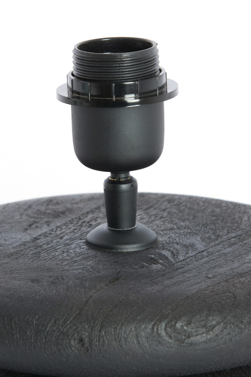 Base de lámpara industrial negra Light & Living Eboli - H. 9 cm - Imagen 3