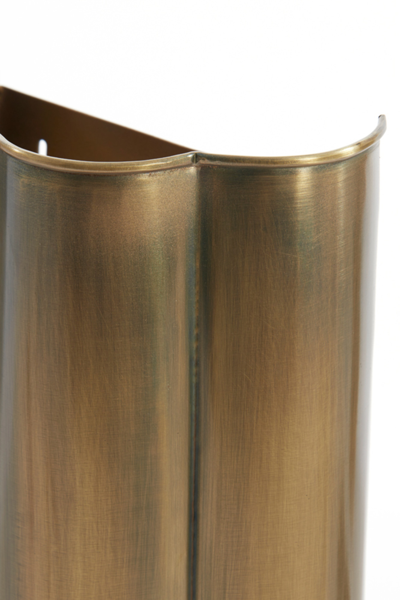 Pantalla metálica dorada elegante Light & Living Fringe - Imagen 6