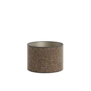 En pantalla de lámpara cilíndrica marrón Light & Living Saverna - Ø 30 cm