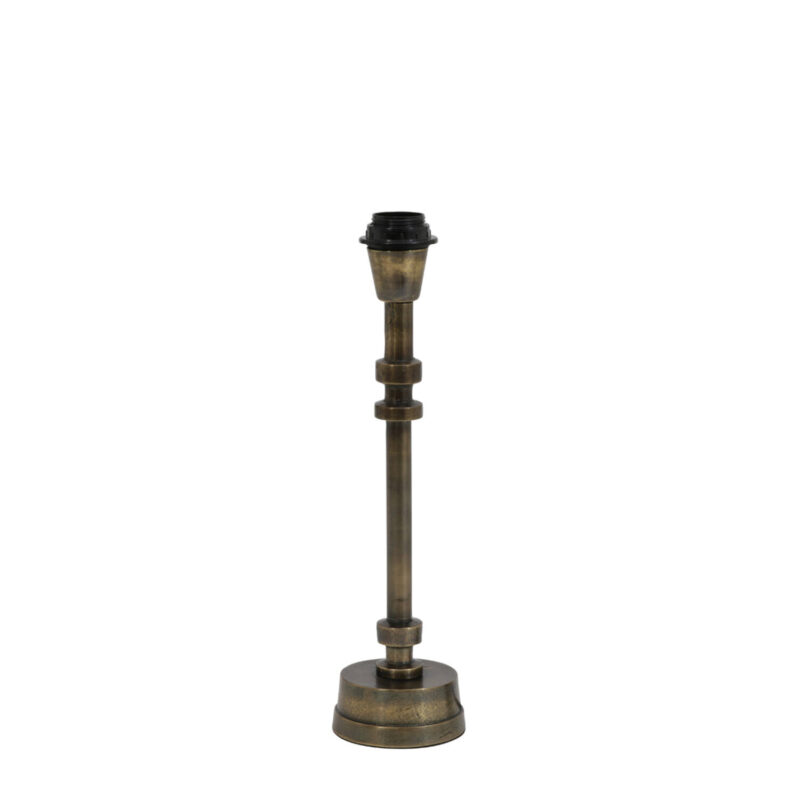 Base de lámpara marrón antigua Light & Living Howell - H. 38 cm