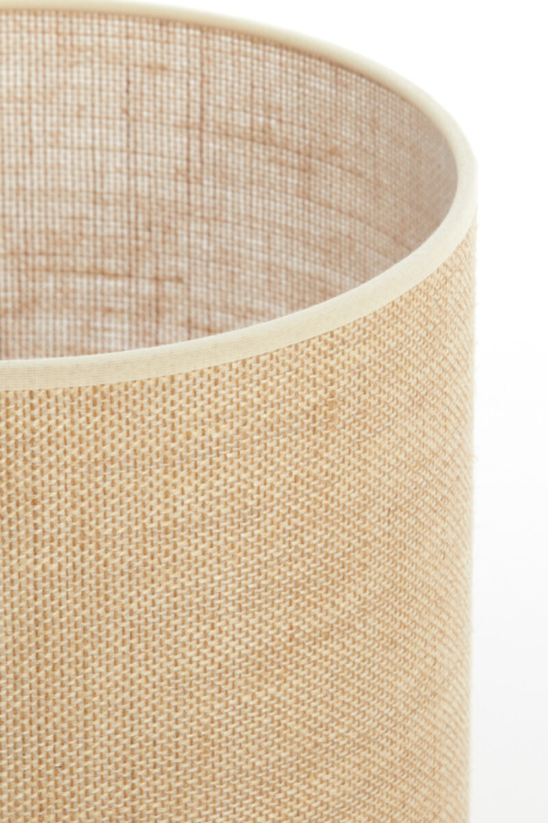 Lámpara de cilindro color beige Light & Living Sendai - Ø 25 cm - Imagen 3