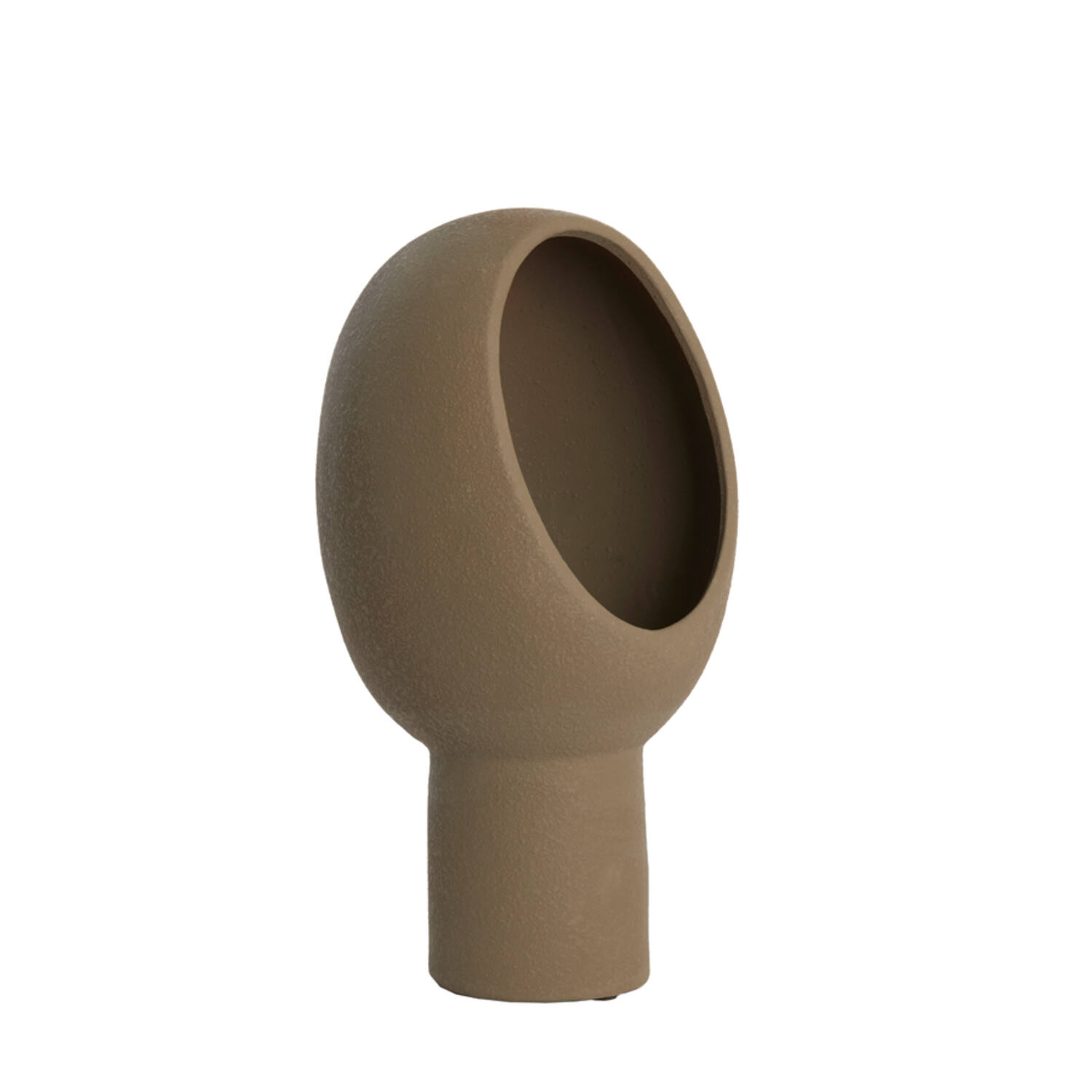 Lámpara de mesa ovalada marrón Light & Living Monk - H. 46 cm