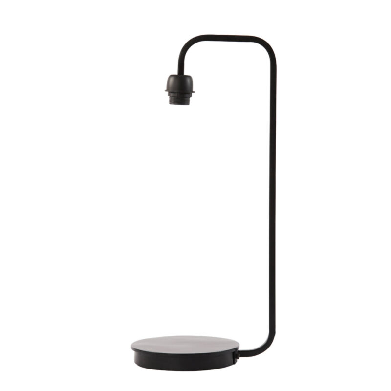 Base de lámpara negra moderna Light & Living Mareno - H. 60 cm