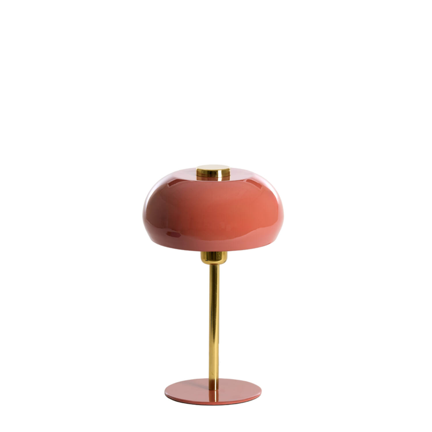 Lámpara de mesa de cobre brillante Light & Living Surin - H. 34 cm