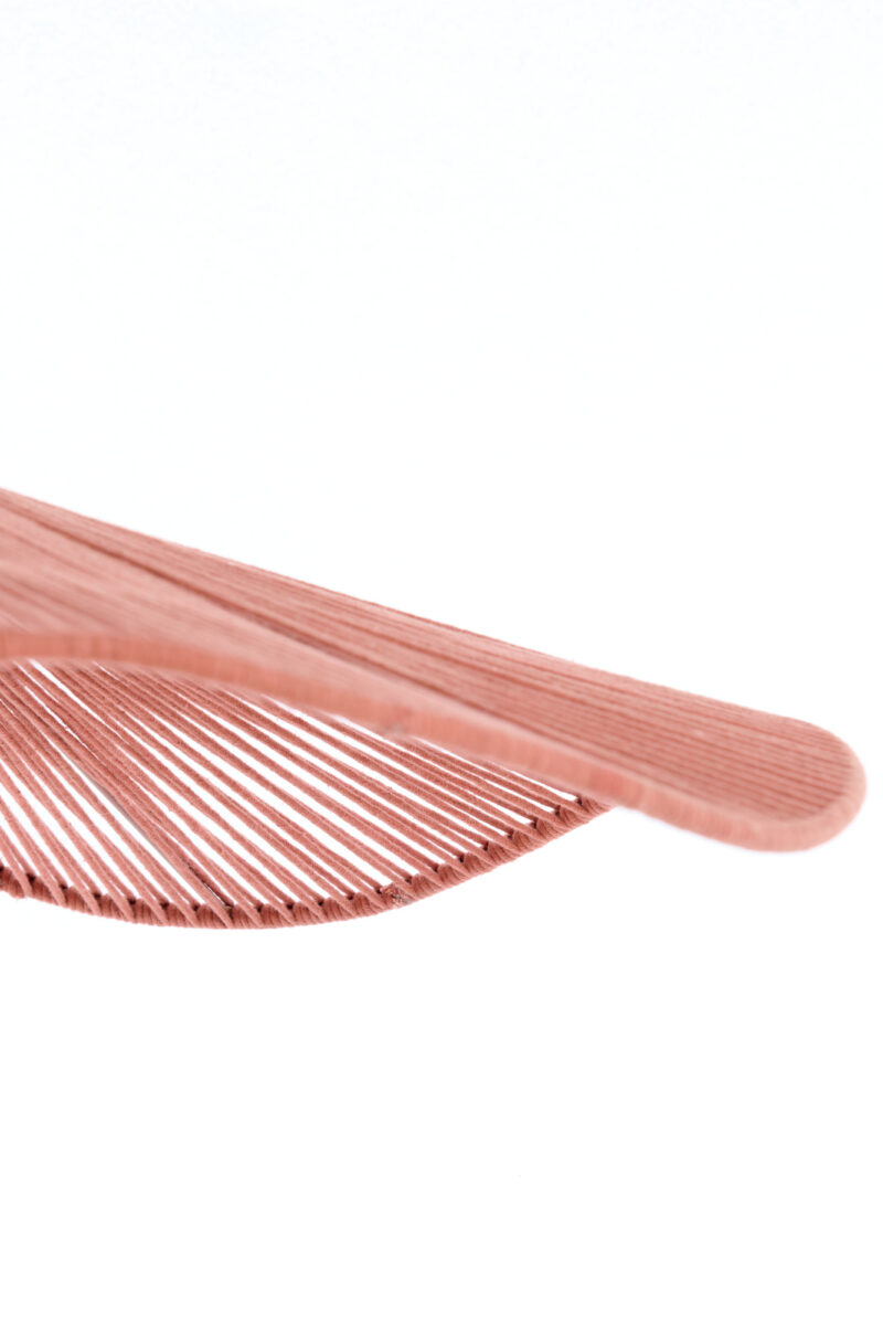 Lámpara rosa con diseño ondulado Light & Living Rafa - Ø 70 cm - Imagen 3