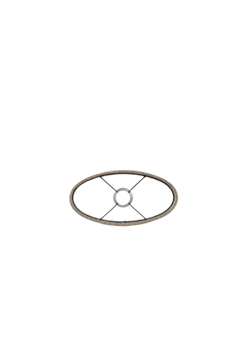 Pantalla de lámpara en forma de cilindro beige Light & Living Brandy - H. 25 cm - Imagen 7