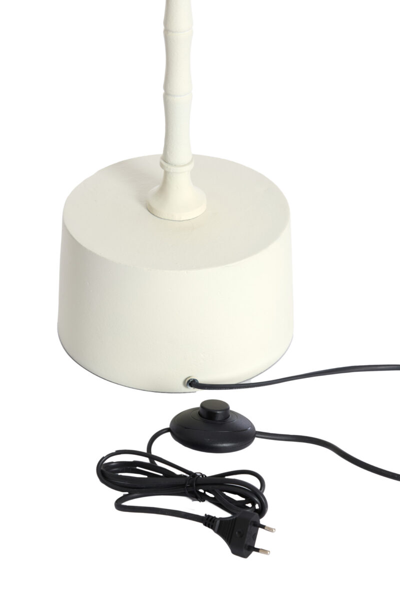 Lámpara de pie color crema con diseño de palmera Light & Living Armata - Imagen 4