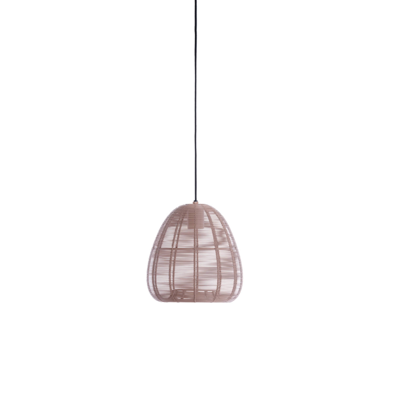 Lámpara colgante de ratán en forma de cúpula Light & Living Oliveria - Ø 25 cm
