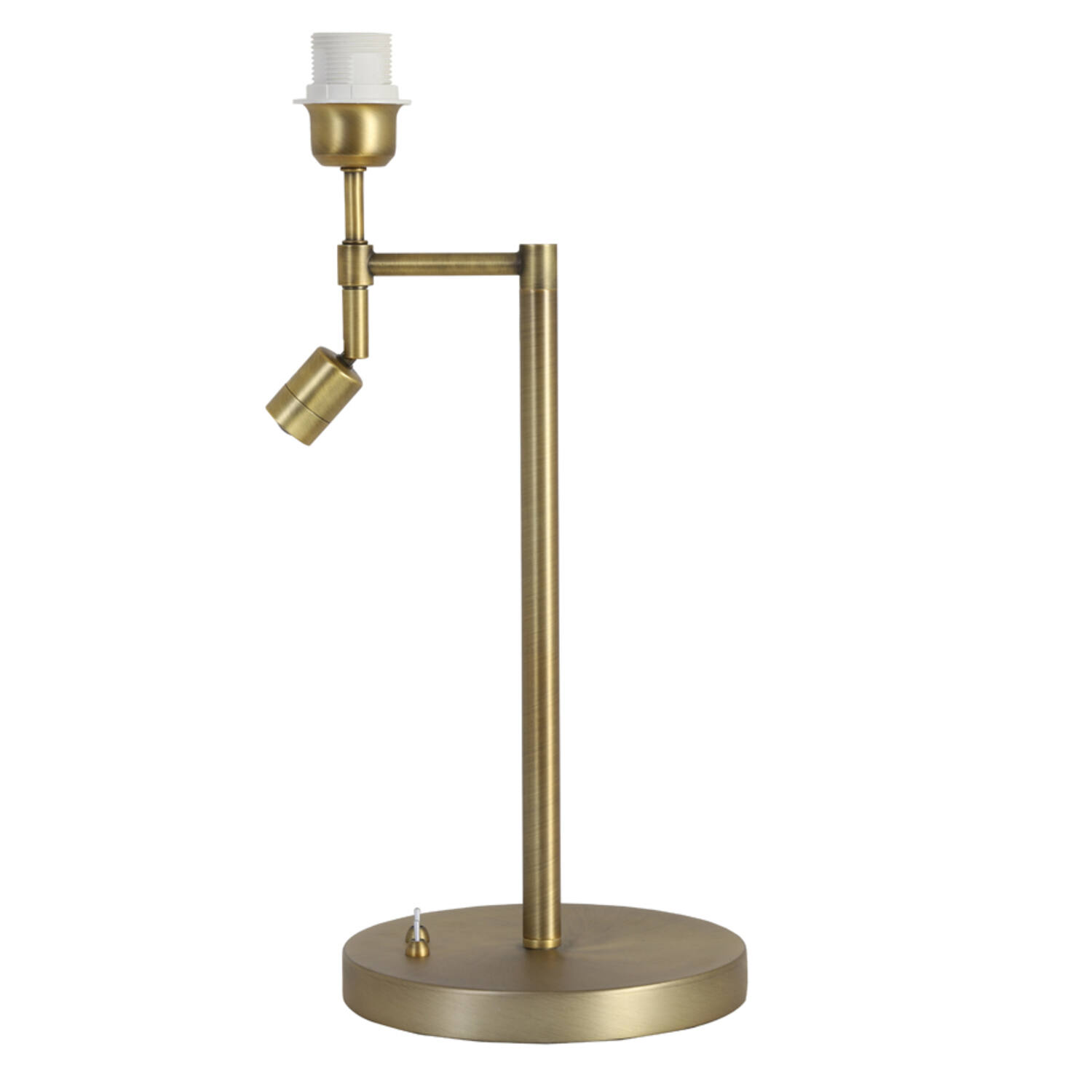 Lámpara de mesa clásica dorada Light & Living Montana – H. 47,5 cm