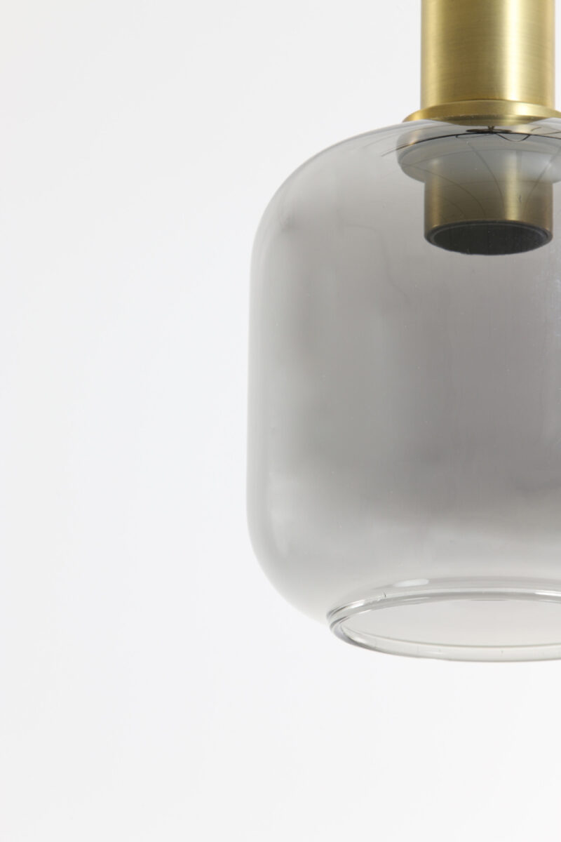 Lámpara de cristal con detalles dorados brillantes Light & Living Lekar - Ø 21 cm - Imagen 5