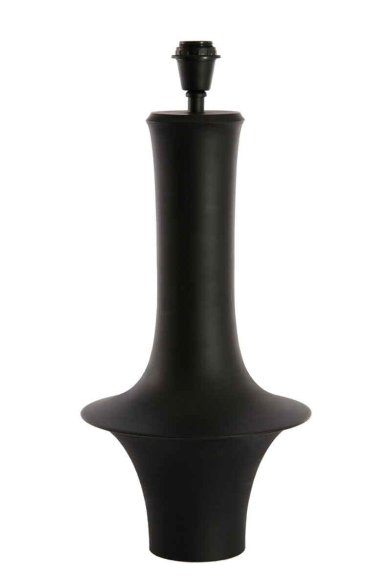 Base de lámpara negra diseño contemporáneo Light & Living Jeff - H. 52 cm - Imagen 2