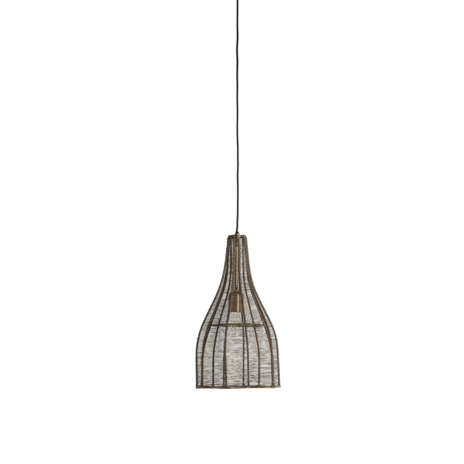 Lámpara colgante industrial con estructura metálica Light & Living Mariama - Ø 25 cm