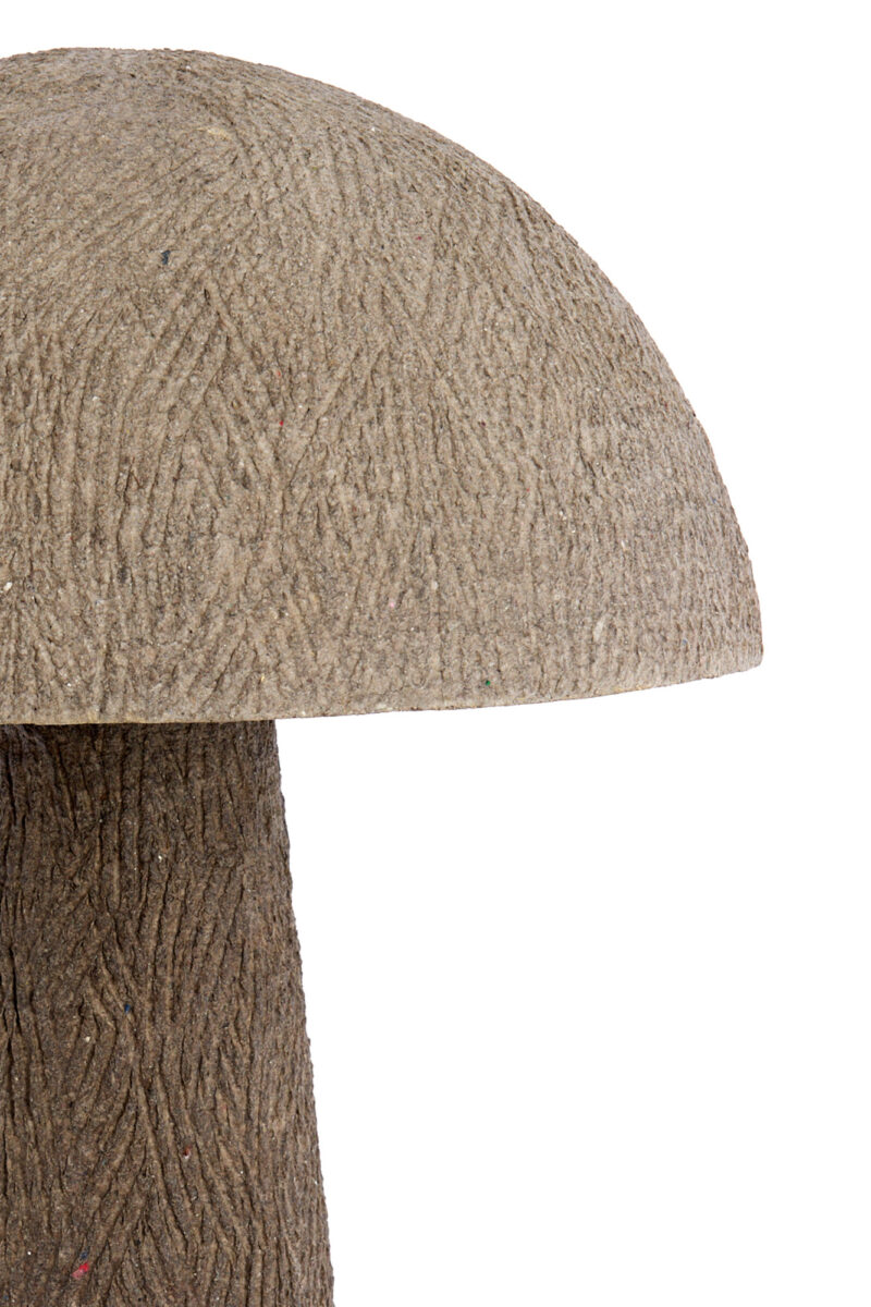 Lámpara de mesa con forma de seta gris Light & Living Chirlo – H. 36 cm - Imagen 3