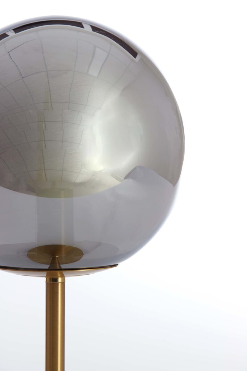Lámpara de mesa de vidrio en forma de esfera Light & Living Medina – H. 43 cm - Imagen 3