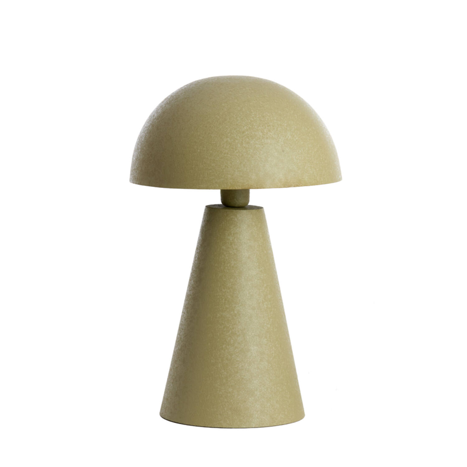 Lámpara de escritorio cilíndrica verde Light & Living Surrina - H. 49 cm