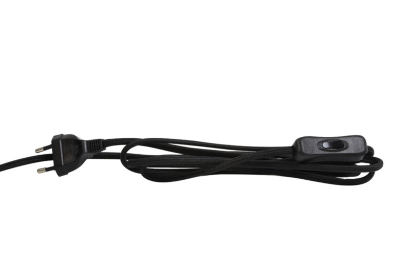 Lámpara de mesa cilíndrica en vidrio ahumado Light & Living Arturan – H. 43,5 cm - Imagen 5