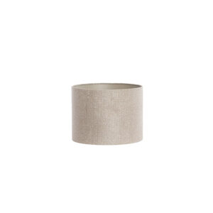 Pantalla de lámpara beige en forma de cilindro Light & Living Brandy - Ø 25 cm