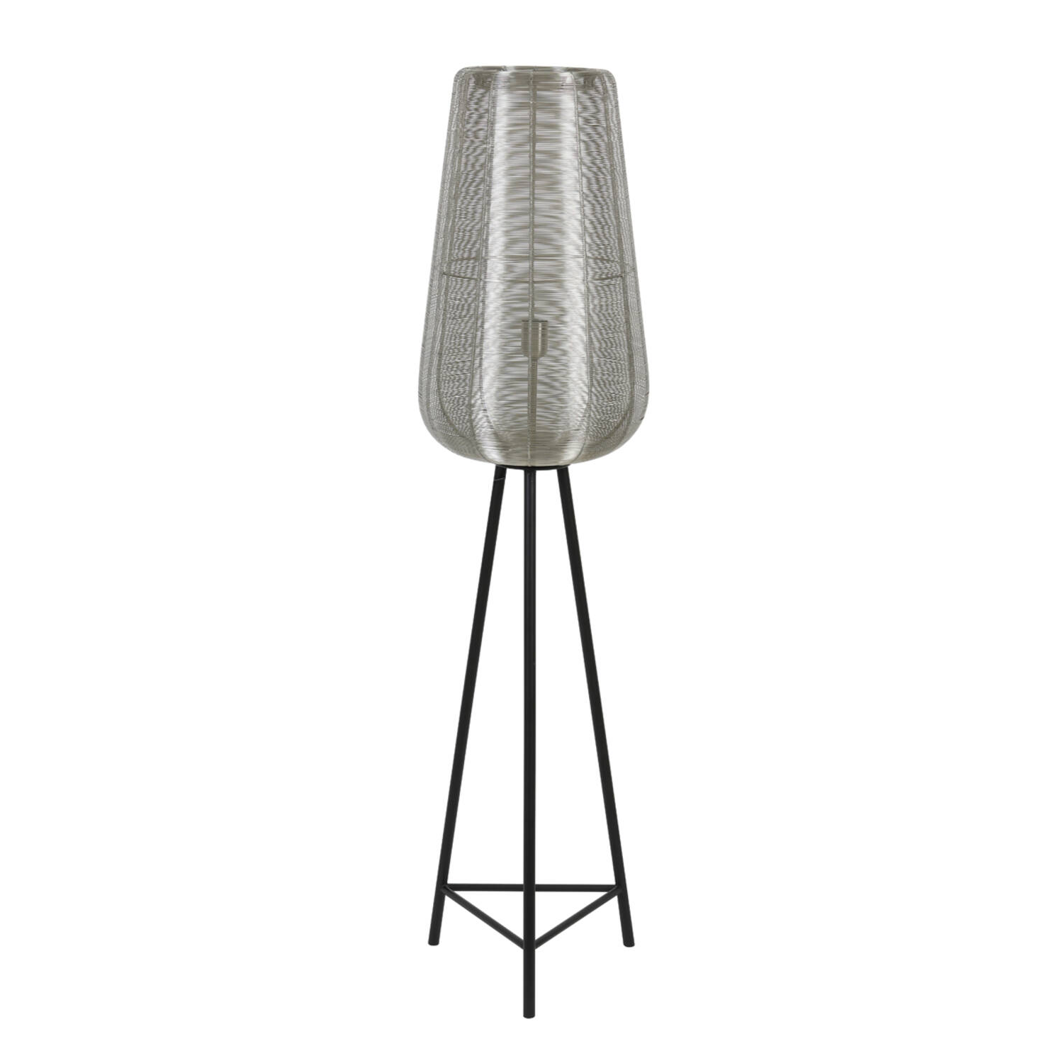 Lámpara de pie de metal moderna Light & Living Adeta - H. 147 cm