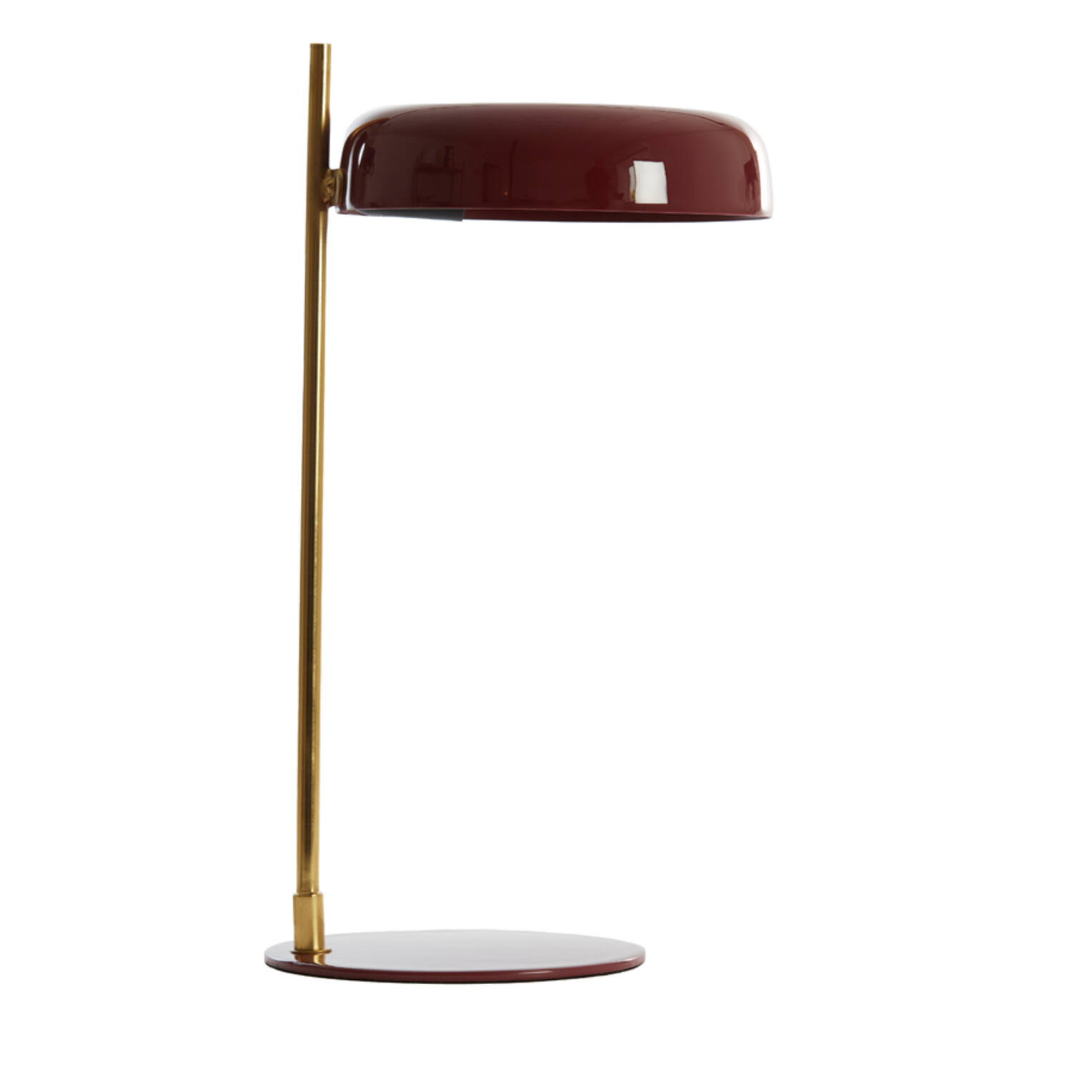 Lámpara de escritorio burdeos vintage Light & Living Maleka - H. 47 cm