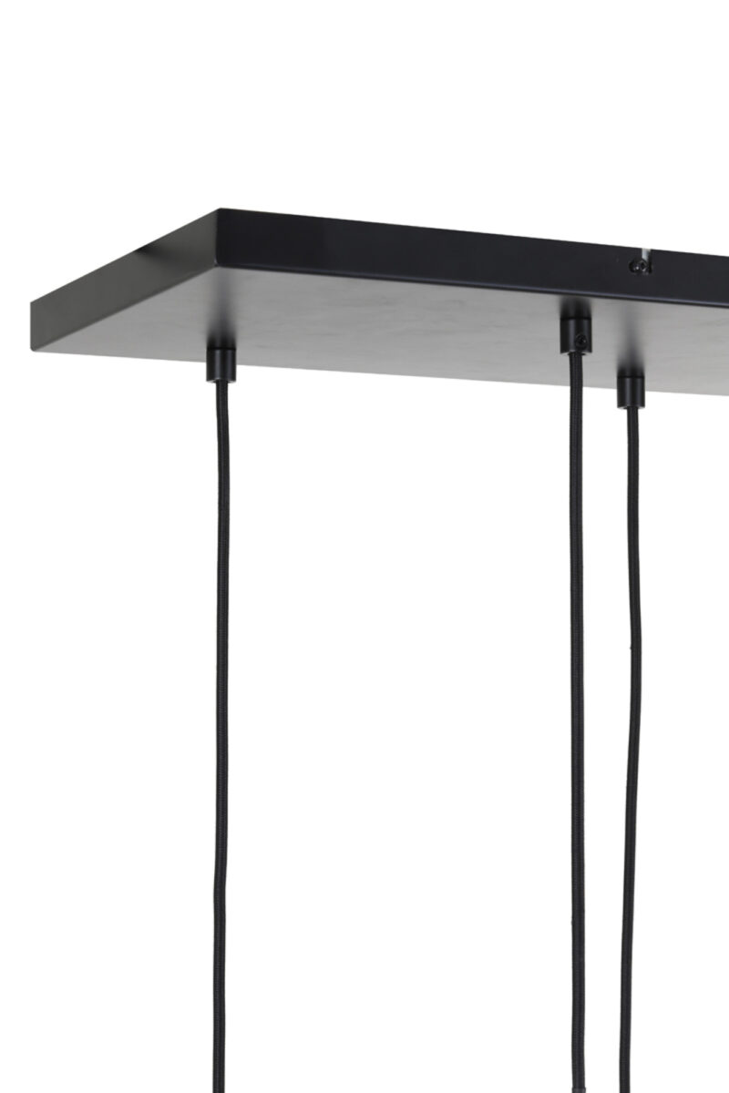 Lámpara colgante de vidrio con múltiples colgantes Light & Living Rakel – An. 124 cm - Imagen 9