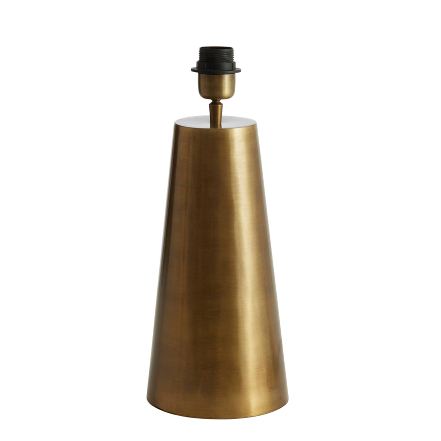 Base de lámpara cónica color bronce Light & Living Yelos - H. 35 cm