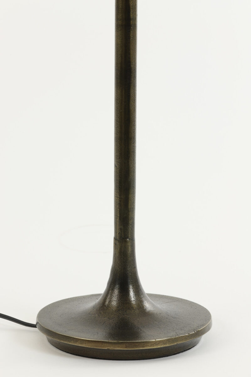 Pie de lámpara clásica negro y marrón Light & Living Olando - H. 59 cm - Imagen 3