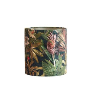 Pantalla de lámpara de impresión de flores cilindro Light & Living Passion - Ø 30 cm