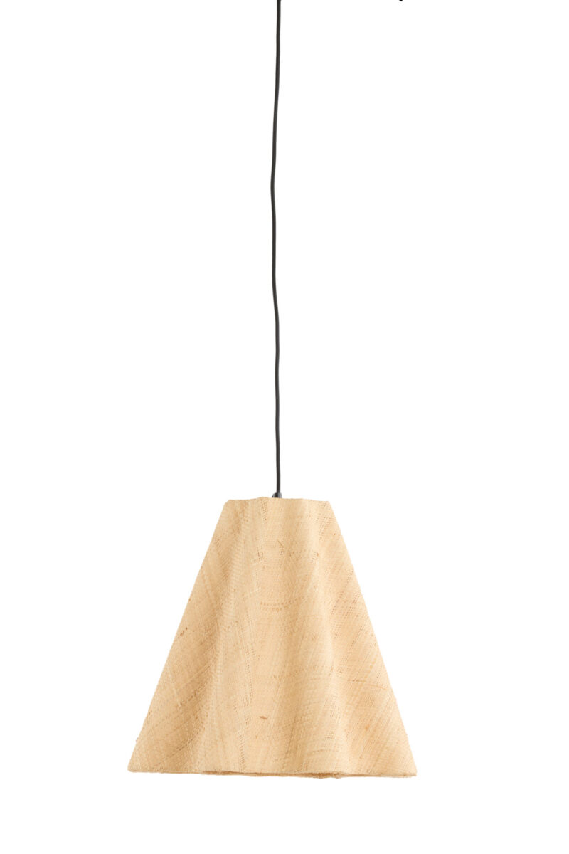 Lámpara colgante cónica de mimbre Light & Living Bezaha - Ø 40 cm - Imagen 2