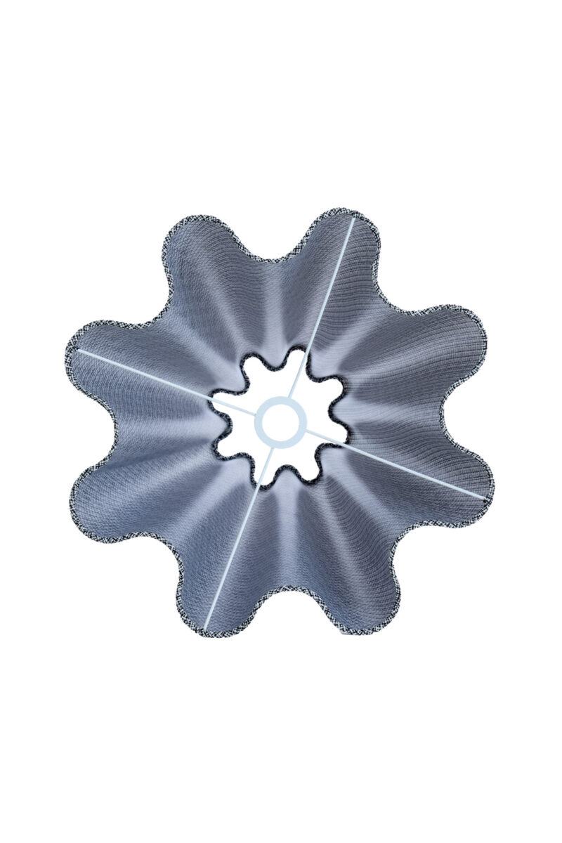Pantalla de lámpara gris de tela Light & Living Bezaha - Ø 18,5 cm - Imagen 7