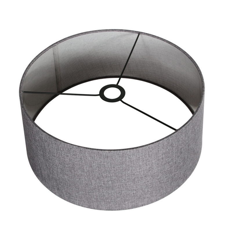 Pantalla de lámpara gris con forma cónica Anne Lighting - Ø 50 cm - Imagen 5