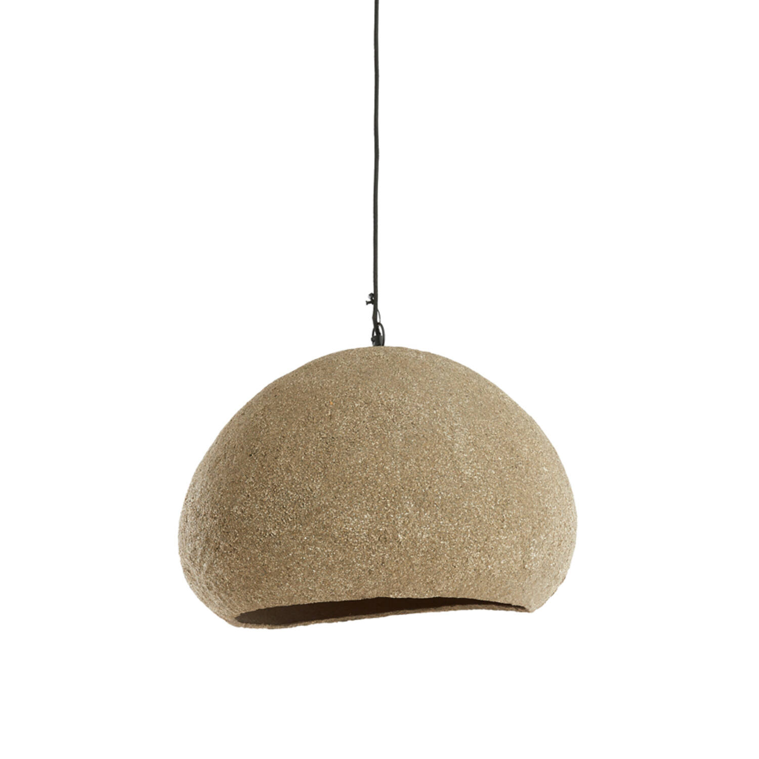 Lámpara esférica color arena Light & Living Celmira - Ø 57 cm
